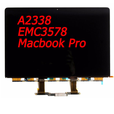 Sostituzione a 13 pollici dell'affissione a cristalli liquidi del Macbook Pro EMC3578, sostituzione dello schermo A2338