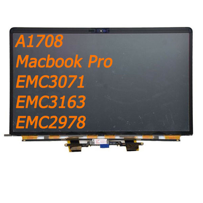 Sostituzione EMC3071 EMC3163 EMC2978 dello schermo del Macbook Pro 2017 A1708