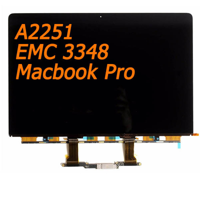 Sostituzione dell'affissione a cristalli liquidi del Macbook Pro 13 di contabilità elettromagnetica 3348, sostituzione dello schermo di 2560x1600 A2251
