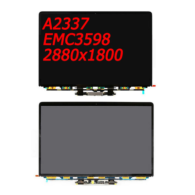 Sostituzione contabilità elettromagnetica 3598 IPS Tyoe M1 2019 dell'affissione a cristalli liquidi della retina di A2337 Macbook 2020 anni